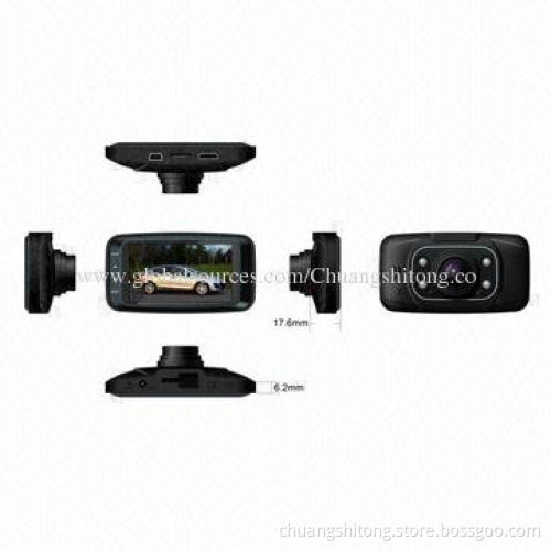 Car black box, GS8000 4X with 16:9 screen auto DVR/GPS/HD with 160 degrees wide angle